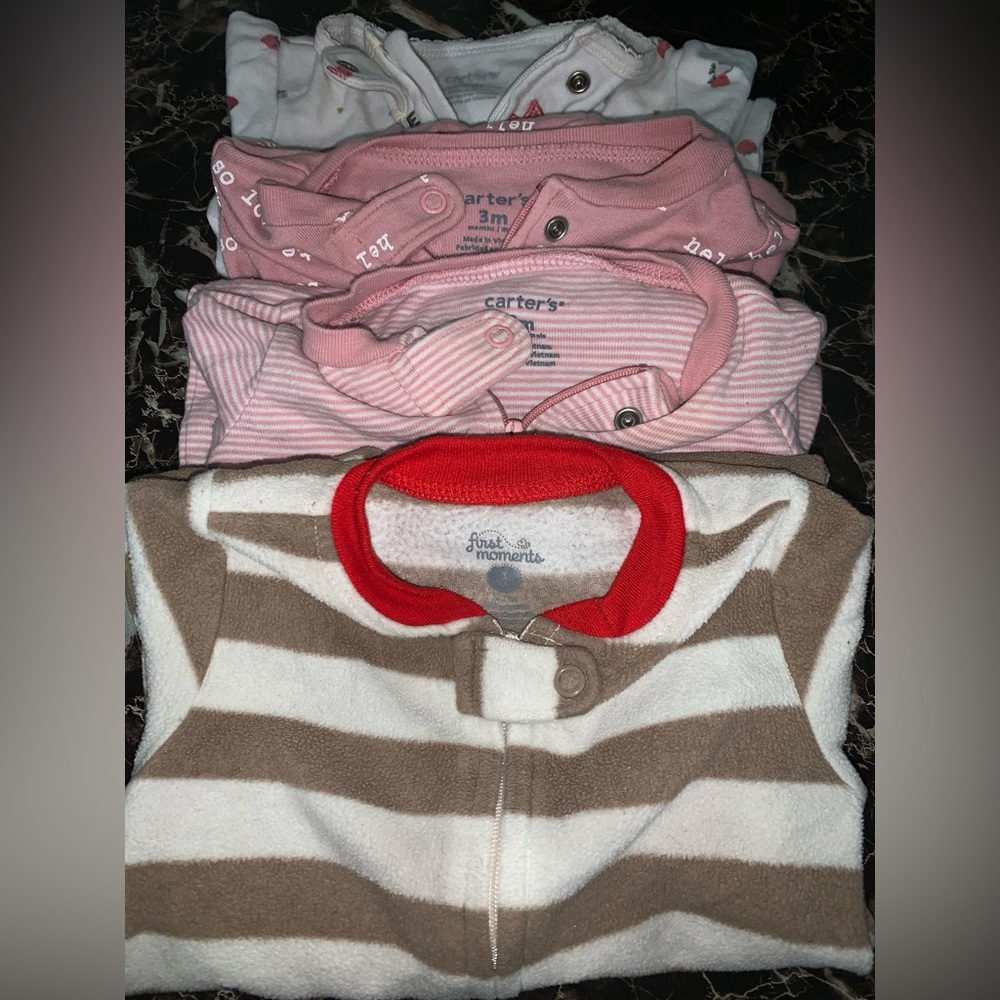 Fresh Gently Used Baby Onsies. Perfect For Keeping Warm